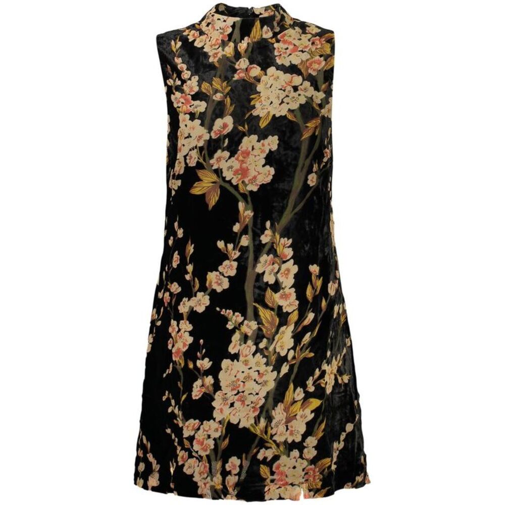Desigual Black Viscose Women Women's Dress